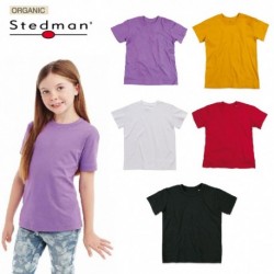 T-SHIRT STEDMAN ST9370 COTONE ORGANICO BAMBINO MANICA CORTA 