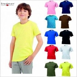 T-SHIRT STEDMAN ST2120 COTONE PESANTE BAMBINO MANICA CORTA 