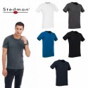 T-SHIRT STEDMAN CLIVE ELASTICIZZATA ST9600 UOMO COTONE MANICA CORTA