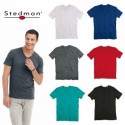 T-SHIRT STEDMAN ST9410 COTONE SLUB UOMO SCOLLO A V MANICA CORTA MODA