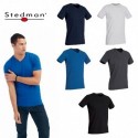 T-SHIRT STEDMAN ST9610 COTONE UOMO SCOLLO A V MANICA CORTA MODA