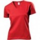 T-SHIRT DONNA STEDMAN ST2700 SCOLLO A V MANICA CORTA COTONE