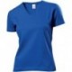 T-SHIRT DONNA STEDMAN ST2700 SCOLLO A V MANICA CORTA COTONE