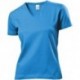 T-SHIRT DONNA STEDMAN ST2700 SCOLLO A V MANICA CORTA COTONE