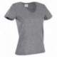 T-SHIRT DONNA STEDMAN ST2700 SCOLLO A V MANICA CORTA COTONE