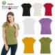 T-SHIRT STEDMAN ST9310 JANET COLLO V DONNA COTONE MANICA CORTA