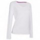 T-SHIRT STEDMAN ST9720 ELASTICIZZATA DONNA COTONE MANICA LUNGA 