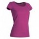 T-SHIRT STEDMAN ST9120 DONNA COTONE MANICA CORTA AMPIO SCOLLO