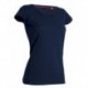 T-SHIRT STEDMAN ST9120 DONNA COTONE MANICA CORTA AMPIO SCOLLO