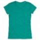 T-SHIRT STEDMAN ST9510 SHARON COTONE FIAMMATO SLUB SCOLLO A V DONNA MANICA CORTA MODA