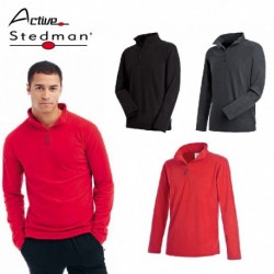 PILE STEDMAN UOMO MEZZA ZIPE ST5020 CERNIERA TONO SU TONO