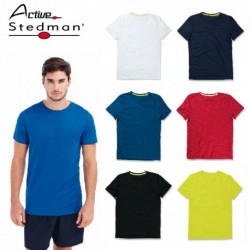 T-SHIRT STEDMAN UOMO SPORT ST8400 MANICA CORTA GIROCOLLO PER SPORTIVI