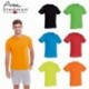 T-SHIRT STEDMAN UOMO SPORT ST8600 MANICA CORTA GIROCOLLO PER SPORTIVI