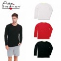 T-SHIRT STEDMAN UOMO SPORT ST86420 MANICA LUNGA GIROCOLLO PER SPORTIVI