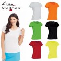 T-SHIRT STEDMAN DONNA SPORT ST8700 MANICA CORTA GIROCOLLO PER SPORTIVI