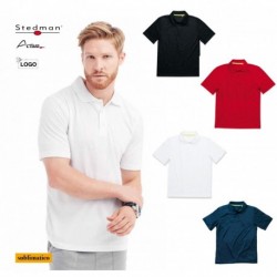 POLO STEDMAN SPORT ST8450 MANICA CORTA REGLAN PER SPORTIVI