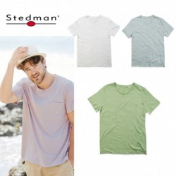 T-SHIRT STEDMAN ST9450 SHAWN GIRCOLLO UOMO MANICA CORTA MODA