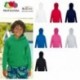 FELPA FRUIT BAMBINO LEGGERA FR620090 CON CAPPUCCIO KIDS 80%C 20%P