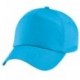 CAPPELLO Beechfield ESTIVO B10B B BAMBINO COTONE 5 PANNELLI VISIERA PRECURVATA BASEBALL