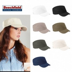 CAPPELLO Beechfield ESTIVO B34 U UOMO COTONE VISIERA PRECURVATA 