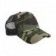 CAPPELLO MILITARE Beechfield ESTIVO CON RETINA B694 U UNISEX COTONE VISIERA PRECURVATA 