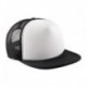 CAPPELLO Beechfield ESTIVO CON RETINA B645 D UNISEX POLIESTERE VISIERA RAP PIATTA