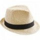 CAPPELLO BEECHFIELD ESTIVO B720 U UNISEX IN PAGLIA CON NASTRO 