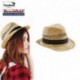 CAPPELLO BEECHFIELD ESTIVO B730 U UNISEX IN PAGLIA CON NASTRO 