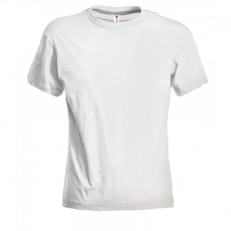 t-shirt sunset lady payper donna a girocollo con manica corta jersey 150gr