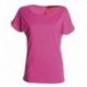 t-shirt beverly payper donna ampio scollo con manica corta jersey 135gr