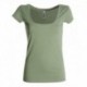 t-shirt florida payper donna ampio scollo con manica corta stretch jersey 135gr