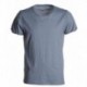 t-shirt neutral discovery payper uomo ampio scollo con manica corta jersey 135gr effetto fiammato