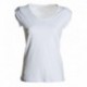 t-shirt neutral discovery lady payper donna ampio scollo con manica corta jersey 135gr effetto fiammato