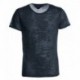 t-shirt fired payper uomo ampio scollo con manica corta jersey 95gr effetto burn out