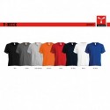 t-shirt v-neck payper uomo con collo a v e manica corta jersey 150gr