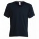 t-shirt v-neck payper uomo con collo a v e manica corta jersey 150gr