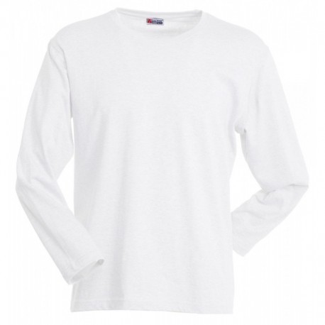 t-shirt pineta payper uomo a girocollo con manica lunga jersey 165gr