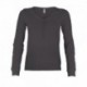 t-shirt harbour lady payper donna manica lunga con apertura con bottoni jersey 150gr