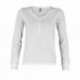 t-shirt harbour lady payper donna manica lunga con apertura con bottoni jersey 150gr