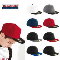 CAPPELLO Beechfield ESTIVO B660 D UNISEX POLIESTERE VISIERA RAP PIATTA