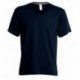 t-shirt v-neck lady payper donna con collo a v e manica corta jersey 150gr