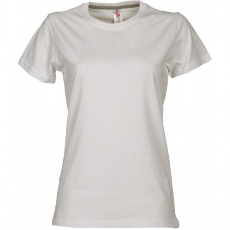 t-shirt sunrise lady payper donna a girocollo con manica corta jersey 190gr