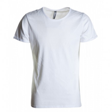 t-shirt underground payper uomo ampio scollo con manica corta jersey 150gr