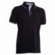 polo cambridge payper uomo manica corta con dettagli in contrasto jersey 175gr