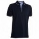 polo cambridge payper uomo manica corta con dettagli in contrasto jersey 175gr