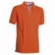 polo cambridge payper uomo manica corta con dettagli in contrasto jersey 175gr