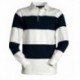 polo rugby payper uomo bicolore a manica lunga jersey 220gr