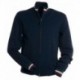 Felpa ARMY PAYPER uomo full zip con dettaglio bandiere french terry 300gr