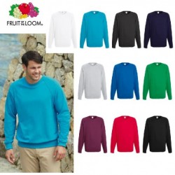 FELPA RAGLAN LEGGERA UOMO LEGGERA COTONE GIROCOLLO FR621380