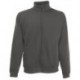 FELPA GIACCA UOMO FR622280 COTONE FELPATA ZIP LUNGA REGLAN